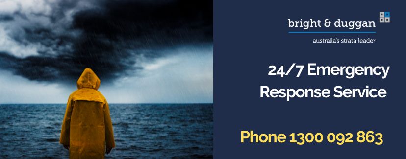 Significant Weather Event – 24/7 Emergency Response Service Phone 1300 092 863