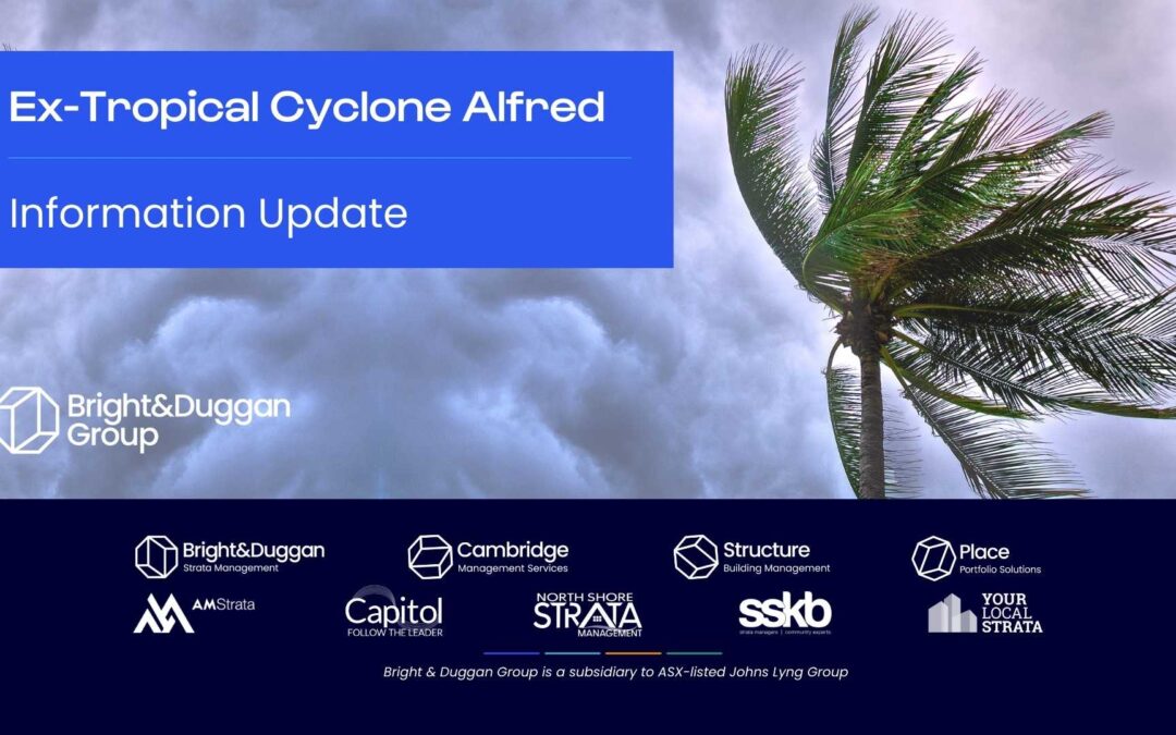 Ex-Tropical Cyclone Alfred | Information Update