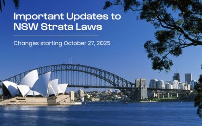 Important Updates to NSW Strata Laws